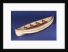 Full hull model, collapsible lifeboat by unknown