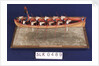 Full hull model of Admiral's Barge by unknown