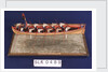 Full hull model of Admiral's Barge by unknown