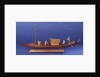 Burmese ceremonial barge, port broadside by unknown