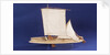 Brazilian raft or Jangada, port broadside by Unknown