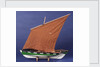 'Peaceful', port broadside by George MacLeod