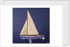 Full hull model, whaler, port broadside by unknown