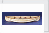 Full hull model, collapsible lifeboat, broadside by unknown