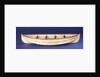 Full hull model, collapsible lifeboat, broadside by unknown