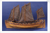 Full hull model, sailing lifeboat, port broadside by Unknown
