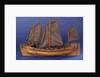 Full hull model, sailing lifeboat, port broadside by Unknown