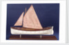 Full hull model representing 'Britannia' and 'Glasgow', port broadside by unknown