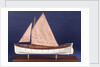 Full hull model representing 'Britannia' and 'Glasgow', port broadside by unknown