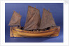 Full hull model, sailing lifeboat, starboard broadside by unknown