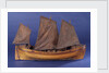 Full hull model, sailing lifeboat, starboard broadside by unknown
