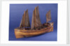 Full hull model, sailing lifeboat, port by unknown
