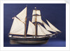 'Little Mystery', starboard broadside by Max T. Davey