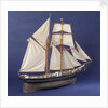 'Little Mystery', starboard stern quarter by Max T. Davey