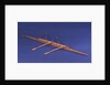 Full hull model, racing skiff, starboard by unknown