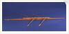 Full hull model, racing skiff, starboard broadside by unknown