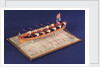 Full hull model of Admiral's Barge by unknown