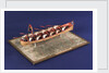 Full hull model of Admiral's Barge by unknown