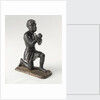 Kneeling figure of an enslaved African by unknown
