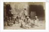Slaves sifting root of Samoa plant by Unknown