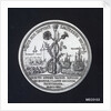 Medal commemorating the attempted invasion of Scotland, 1708 by M. Smeltzing