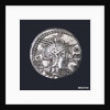Denarius depicting head of Roma by unknown