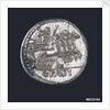 Denarius depicting head of Roma by unknown