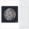 Denarius depicting head of Numa Pompilius by unknown