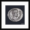 Denarius depicting head of L. Domitius Ahenobarbus by unknown