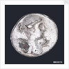 A denarius commemorating the Battle of Actium BC31 by unknown
