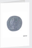 Classical coin depicting Salonina and a Roman galley by unknown