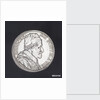 Scudo depicting Pope Innocent XII and the harbour of Anzio by G. Hamerani