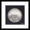Scudo depicting Pope Innocent XII and the harbour of Anzio by G. Hamerani