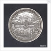 Medal commemorating the Aqueduct of Civitavecchia, 1703 by G. Hamerani