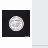 Bristol silver shilling token by Unknown