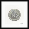 British naval halfpenny token by unknown