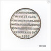 Portsmouth halfpenny token commemorating John Jervis, Earl St Vincent (1735-1823) and the battle of Cape St Vincent, 1797 by T. Wyon