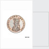 Promissory naval farthing token commemorating Admiral Alexander Hood, 1st Viscount Bridport (1727-1814) by T. Wyon