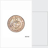 Promissory naval farthing token commemorating Admiral Alexander Hood, 1st Viscount Bridport (1727-1814) by T. Wyon