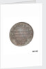 Token commemorating Admiral of the Fleet Richard Howe (1726-1799) by T. Wyon