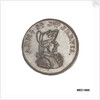 Promissory naval farthing token commemorating John Jervis, Earl St Vincent (1735-1823) by T. Wyon