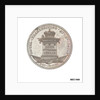 Penny token commemorating naval victories and the Royal Thanksgiving at St Pauls, 1797 by J. Milton