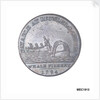 Fowler's halfpenny token by T. Wyon