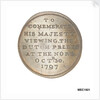 Halfpenny token commemorating His Majesty viewing the Dutch Prizes at the Nore, 1797 by unknown