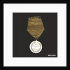 Prize medal awarded for drill by unknown