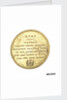 Commemorative medal depicting Galileo Galilei (1564-1642) by P. Cinganelli