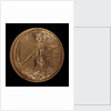 Medal commemorating Vice-Admiral Horatio Nelson (1758-1805) and Trafalgar by Ronald Searle