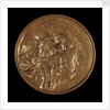 Medal commemorating Vice-Admiral Horatio Nelson (1758-1805) and Trafalgar by Ronald Searle