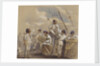A group of gunners at rest by Edward Hovell Thurlow
