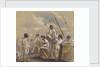 A group of gunners at rest by Edward Hovell Thurlow